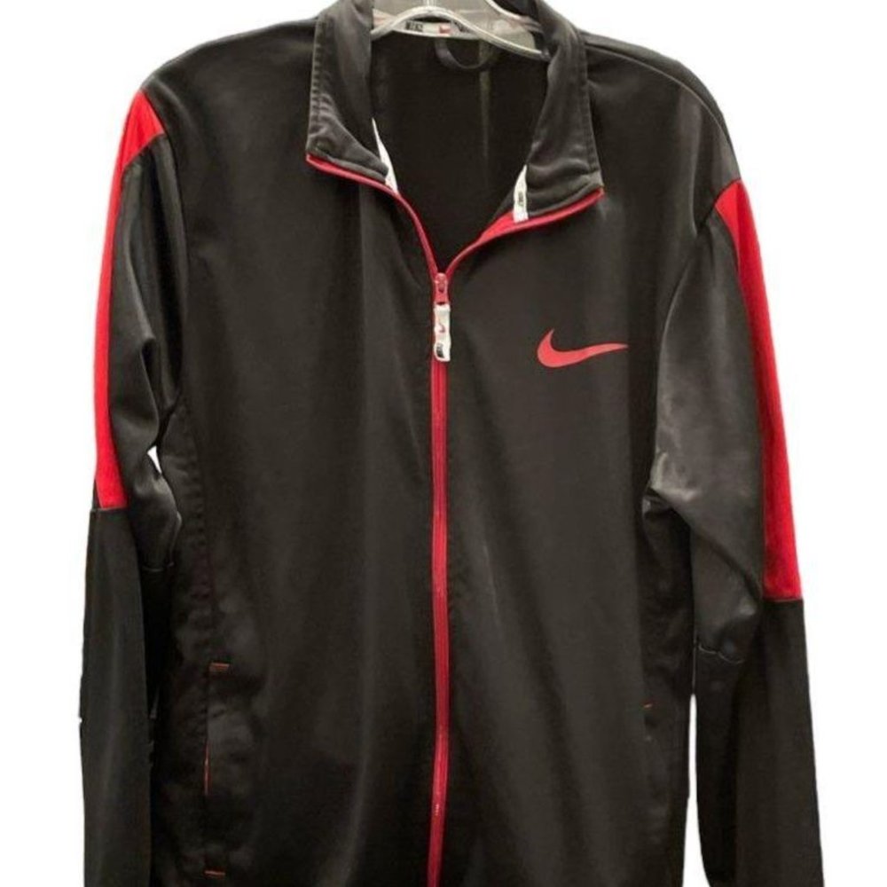 Vintage Nike Red And Black Track Suit - Mens Size XL